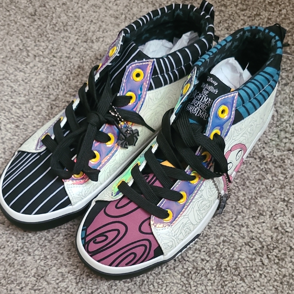 Unique Multicolor High-Top Sneakers